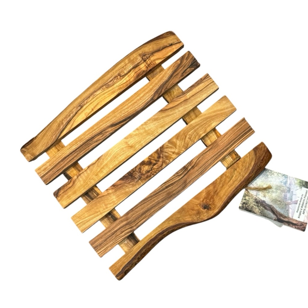 Arte Legno - Solid Olive Wood Trivet from Italy | New